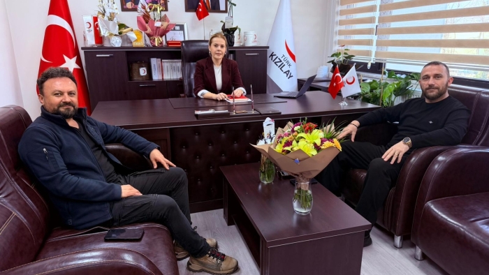 GAZETEMİZDEN TÜRK KIZILAY EDİRNE BAŞKANI BAYTAR’A ZİYARET